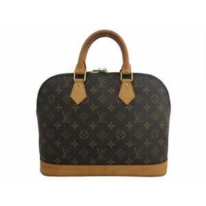 Louis Vuitton Monogram Alma Handbag Brown Canvas